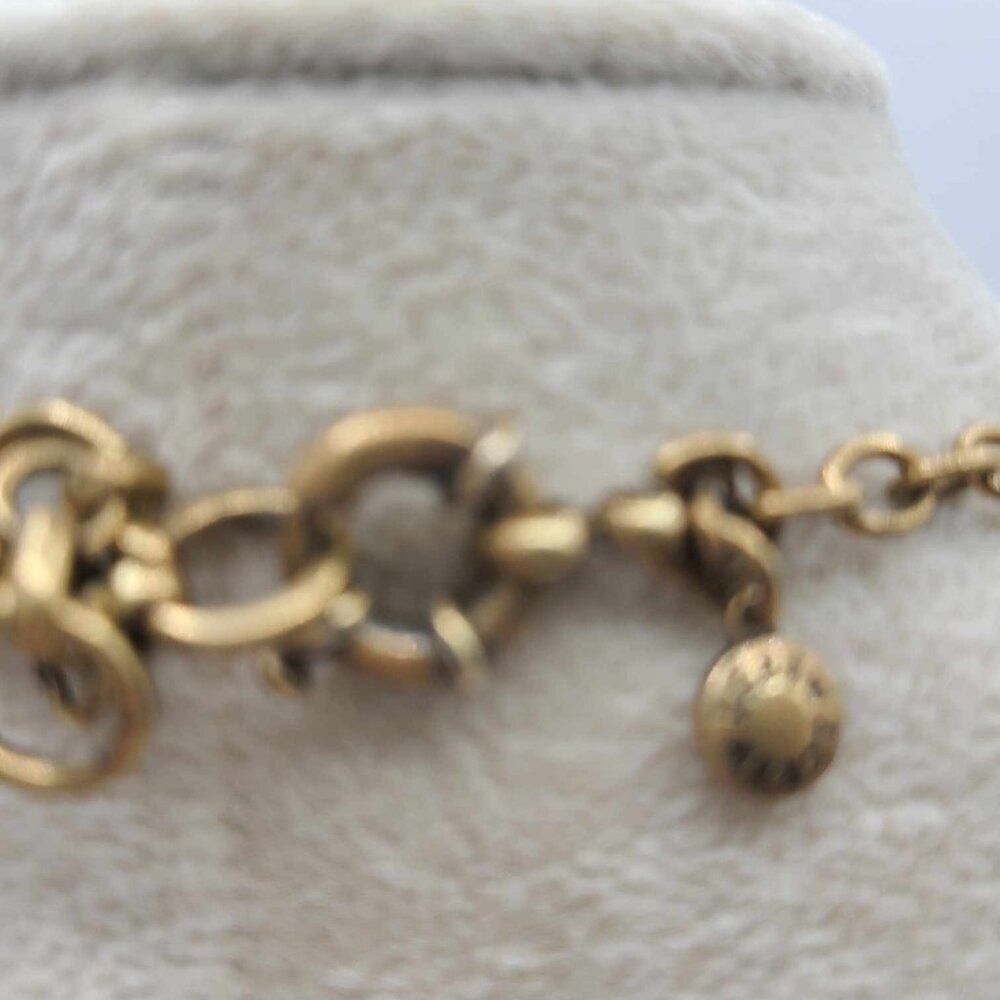 J Crew Rectangle Cluster Clear Crystal Necklace - image 3